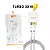 Kit Carregador Turbo 6.1A PD 30W USB-C Agold - CA31 - Imagem 7