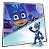 Boneco Menino Gato Boneco Lagartixo Corujita Pj Masks Grande - Imagem 2