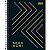 CADERNO CD COLLEG NEON KORI 1 MAT - Imagem 1