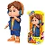 Boneco JP com Som 32cm Youtuber Baby Brink - Imagem 1