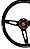 Volante fusca antigo Mini Porsche Black - Imagem 3