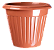 VASO REDONDO MARROM N 28 8 L - Imagem 1