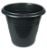 VASO REDONDO N 14 PRETO - MERCONPLAS - Imagem 1