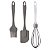 Kit 3 Pcs Cozinha Silicone E Plastico Pp - Imagem 2