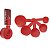 KIT 5 COLHERES MEDIDA PLASTICO - Imagem 3