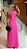 Vestido Bolso Pink Enviaremos 12/02 - Imagem 1