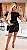 Vestido Shine Preto - Imagem 1