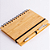 Kit Escritório com Caderno Bambu 18x13,5cm Personalizado - Imagem 2