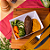 Quibe recheado de carne, com purê de abóbora e mix de legumes - 300g - Imagem 4