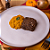 Quibe de carne com purê de abobora - 200g - Imagem 1