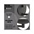 Arandela de Parede Globo Moon Preto Fosco 15cm - Imagem 5