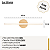 Arandela Luminária De Parede Perfil Led Linear Direta 10w Branco Neutro Dourado - Imagem 2