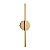 Arandela Luminária De Parede Perfil Led Linear Indireta 10w Branco Neutro Dourado - Imagem 2