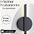 Arandela Luminária De Parede Perfil Led Linear Indireta 10w Branco Neutro Preto - Imagem 5