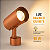Luminária Spot para Trilho Eletrificado Led Trilho 10w Branco Quente Cobre - Imagem 1