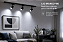 Kit Trilho Eletrificado 1mt + 3 Spots Led 10W Luz Frio 127/220v Preto - Imagem 4