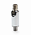 Conector Articulado de Aço M10 Cromado com Articulação de 90° e Giro 360° para Luminárias, Pendentes, Lustres e Spots - Imagem 2