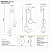 Arandela Branca Fosca de Parede Duo com 2 Globos de Vidro Branco – G9 - Imagem 4