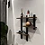 Prateleira H 100% MDF suspensa pratileira decorativa decoração nicho - Imagem 6