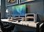 Suporte para tela Monitor + Organizador de Mesa em mdf - Imagem 2