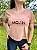Cropped Moon Estonado Marrom - Imagem 1