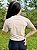 Cropped Moon Estonado Bege - Imagem 4