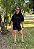 Cropped Oversized Moon Preto - Imagem 1