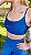 Conjunto Cometa Legging e Top Azul - Imagem 2