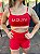 Conjunto Lunar Short e Top Vermelho - Imagem 3