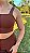 Conjunto Legging e Top Vênus Duo Marrom - Imagem 6