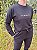 Cropped Moletom Estonado Preto - Imagem 1