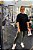 Camiseta Oversized Minimalista Preta - Imagem 1