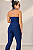 Conjunto Legging e top Halter Azul - Imagem 2