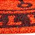 Capacho Super Print Grill It Laranja 60x60cm - Imagem 2
