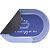 Tapete Antiderrapante absorvente Oval Lama de Diatomaceas 58x38cm Banheira Azul - Imagem 2