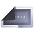 Tapete Antiderrapante absorvente Retangular Lama de Diatomaceas 58x38cm Shower Cinza - Imagem 2