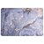 Tapete Antiderrapante absorvente Retangular Lama de Diatomaceas 58x38cm Mármore Cinza - Imagem 1