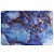 Tapete Antiderrapante absorvente Retangular Lama de Diatomaceas 58x38cm Mármore Azul - Imagem 1