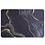 Tapete Antiderrapante absorvente Retangular Lama de Diatomaceas 58x38cm Mármore Preto - Imagem 1