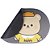 Tapete Antiderrapante absorvente Oval Lama de Diatomaceas 58x38cm Urso Feliz - Imagem 2