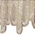 Cortina de Renda para Cozinha Clássica Arabesco Bico Interlar 300x100cm Desert - Imagem 3