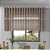 Cortina de Renda com Bandô para Cozinha Clássica Arabesco Interlar 200x80x20cm Desert - Imagem 1