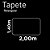 Tapete para Sala ou Quarto Retangular Jolitex Vip 140x200cm Cáqui - Imagem 4