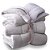 Edredom Casal Sultan Dupla Face Flannel/Sherpa Linho - Imagem 2