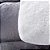 Kit Edredom Casal Sultan Dupla Face Flannel Grafite/Prata + Porta Travesseiros - Imagem 3