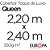 Cobertor Queen Size Europa Toque de Luxo 220 x 240cm Cinza - Imagem 4