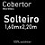 Cobertor Microfibra Solteiro Sultan 300 g/m² 160x220cm Dove - Imagem 5