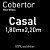 Cobertor Microfibra Casal Sultan 300 g/m² 180x220cm Dove - Imagem 5