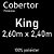 Cobertor King Size Kacyumara Toque de Seda 260x240cn Blanket 300 g/m² Fend - Imagem 5