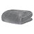 Cobertor Queen Size Kacyumara Toque de Seda 220x240cm Blanket 300 g/m² Cinza - Imagem 4